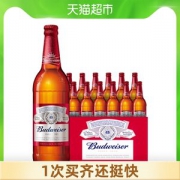 天猫超市 百威啤酒 经典美式拉格 460ml*12瓶