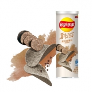 PLUS会员：Lay's 乐事 黑松露薯片 黑胡椒味 104g*8件