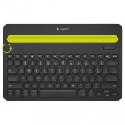 logitech 罗技 K480 79键 蓝牙无线薄膜键盘 黑色 无光