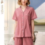 商场同款  芬腾旗下 玛伦萨 2021年夏季新款纯棉家居服套