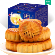 菲尝豪迈 广式月饼蛋黄莲蓉馅 500g