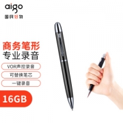 18日0点：aigo 爱国者 R6688 16G 录音笔 黑色