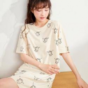 COSMO LADY 都市丽人 2H1601-2319 女士卡通印花睡裙