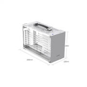 PCCOOLER 超频三 蜂鸟I100 ITX 迷你手提便携机箱