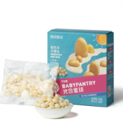 富含钙铁锌！babypantry 光合星球 宝宝益生元磨牙小馒头 原味 100g