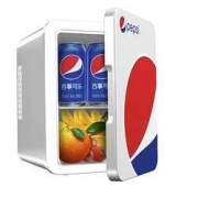PLUS会员：pepsi 百事 车载冰箱  8L 小冰箱 单核白