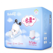 双层防侧漏！BoBDoG 巴布豆 云柔系列 拉拉裤 M26片