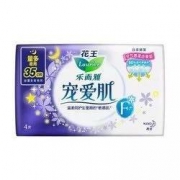 Laurier 乐而雅 宠爱肌丝薄柔棉量多夜用卫生巾 35cm 4片*2件