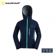 英国 Amurcamp 三层压胶1.5万防水 能抗暴雨 女户外冲锋衣