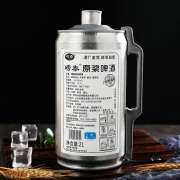 青岛特产 崂泰 精酿原浆黄啤 2L