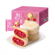 刻凡 鲜花饼 玫瑰味酥饼500g*1箱办