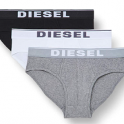 prime会员！Diesel 迪赛 男士三角内裤 3条装  直邮含税到手￥184.89