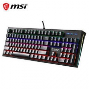 MSI 微星 GK50Z PLUS 机械键盘 青轴 104键
