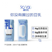 颂优乳 豆乳早餐奶 200ml*6盒