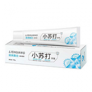 护牙亮白！立爽 清爽酷白小苏打牙膏 100g