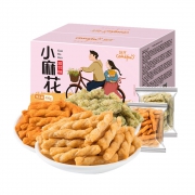 刻凡 小麻花 混合口味麻花400g*1箱