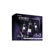 L'OREAL PARIS 巴黎欧莱雅 黑精华明星护肤礼盒精华50ml+15ml*2