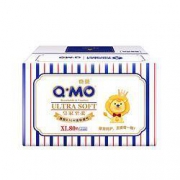 PLUS会员、有券的上：Q·MO 奇莫 皇家至柔系列 纸尿裤 XL80片