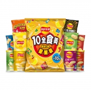 88VIP：Lay's 乐事 薯片10全食美大礼包410g*1包