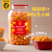 猫超次日达，韩国进口国民小吃：大桶装370g NoBrand 切达芝士球