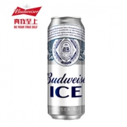 百威 冰啤大罐500ml*18听 整箱装