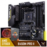24期免息：ASUS 华硕 TUF GAMING B450M-PRO II主板+AMD R7-3700X CPU 板U套装