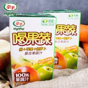 上市集团 顺鑫牵手 喝果蔬 100%复合果蔬汁 250ml*24盒