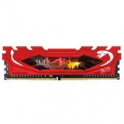 学生专享：JAZER 棘蛇 DDR4 3200MHz 台式机内存 8GB 红色