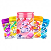 炫迈 果味浪 脆皮无糖口香糖 加量装 4瓶
