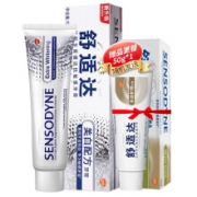舒适达 美白护理亮白配方牙膏套装 150g（100g×1+赠便携装50g×1）*7件