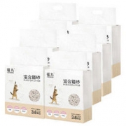 PLUS会员：FUWAN 福丸 豆腐猫砂 3.6kg*8