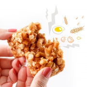 名沙 沙琪玛 休闲食品 萨其马400g整箱*2
