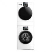 25日0点：Panasonic 松下 XQG100-31JED+EH900W 热泵式洗烘套装 白色