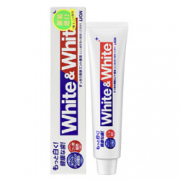 LION 狮王  日本进口 WHITE&WHITE 美白牙膏 150g