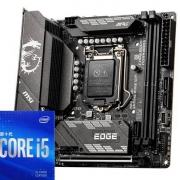 intel 英特尔 酷睿 i5-10400 盒装CPU处理器 2.9GHz + MPG B560I GAMING EDGE WiFi 主板 板U套装