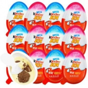 PLUS会员：Kinder 健达 奇趣蛋 混合男女版 12粒