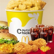 28日0点：McDonald's 麦当劳 88分享桶套餐 单次券 电子优惠券