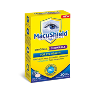 英国进口 Macushield 叶黄素护眼保健咀嚼片30粒
