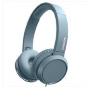 PHILIPS 飞利浦 TAH4105 耳罩式头戴式有线耳机 蓝色 3.5mm