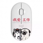 罗技（Logitech）Pebble 无线蓝牙鼠标 吾皇系列 轻音便携