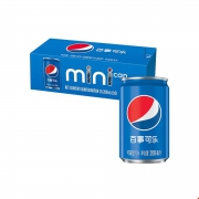 限地区、聚划算百亿补贴：pepsi 百事 可乐 碳酸汽水饮料 200ml*10罐