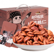 18日20点！Three Squirrels 三只松鼠 山核桃仁 30天装 500g/箱