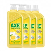 香港 斧头牌 AXE 柠檬洗洁精 1.18kg*4瓶