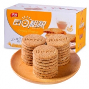 华美 每日粗粮饼干 原味 1500g/箱