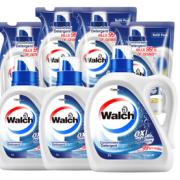 10日10点：Walch 威露士 洗衣液 14斤套装 机洗原味香型3L+1L*2+柠檬500ml*4袋