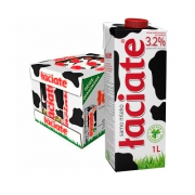 Laciate 兰雀 全脂纯牛奶 1L*12盒*2箱
