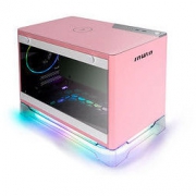 InWin 迎广 A1 Plus 粉色限定版 RGB MINI-ITX机箱 半侧透