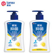 榄菊 家用实惠装抑菌洗手液 450ml*2瓶