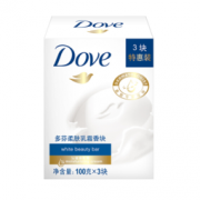 Dove 多芬 DOVE)香皂 柔肤乳霜香块100gx3