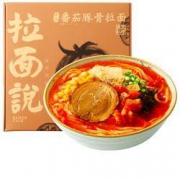 京东PLUS会员：拉面说 番茄豚骨叉烧高汤拉面 235.4g*6件